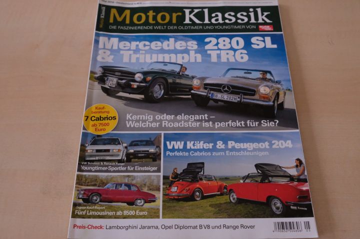Deckblatt Motor Klassik (03/2018)